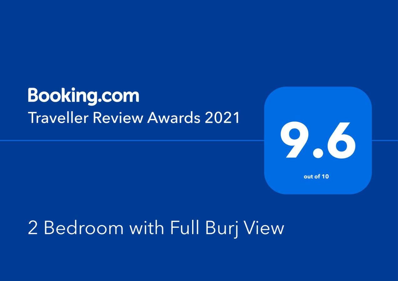 Amazing 2 Bedroom With Full Burj View Dubai Eksteriør billede